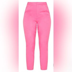 Pink Cropped Pants